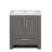 Durand 30.3'' Single Bathroom Vanity with Genuine Marble Top-1498108489