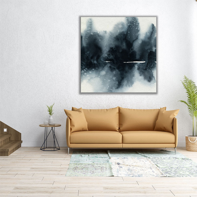«Winter mois I», reproduction d'art sur toile, H 16 po x l 16 po