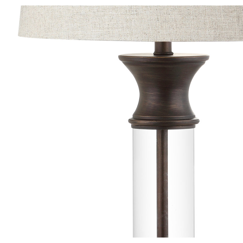 Lavdim Table Lamp, Bronze/Clear