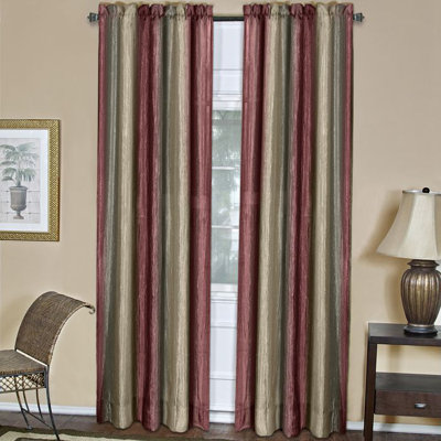 Aldreda Semi Sheer Curtain Single Panel