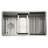 Pro Series 32'' L Single Bowl Stainless Steel Kitchen Sink