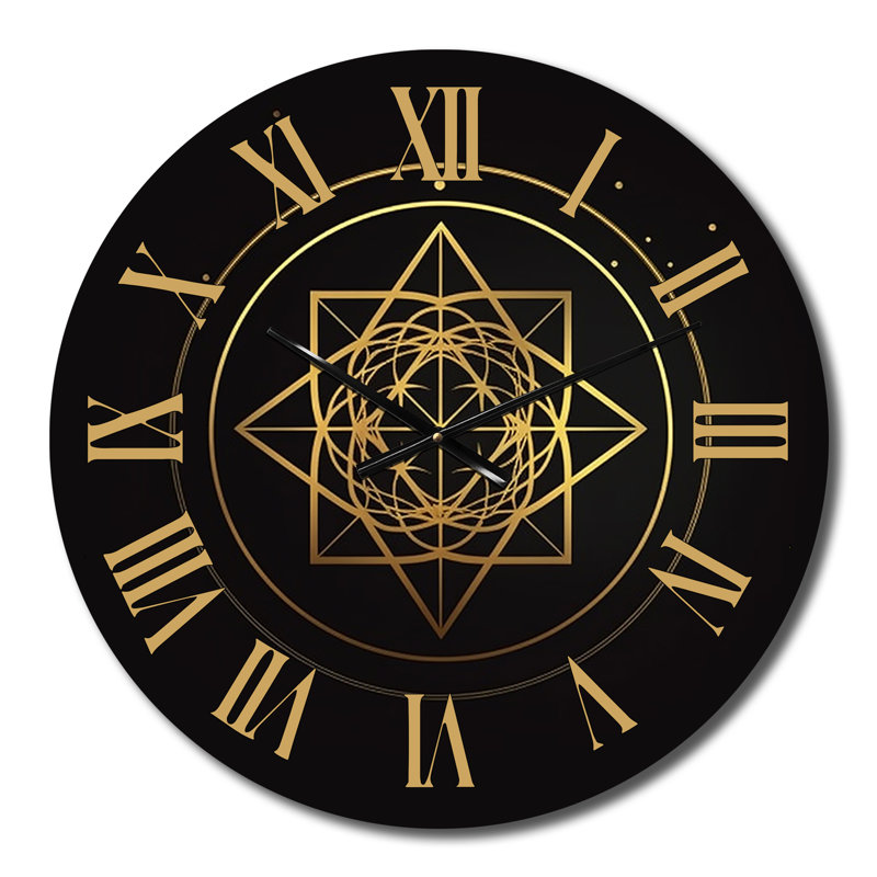Horloge murale Gold, Moyenne