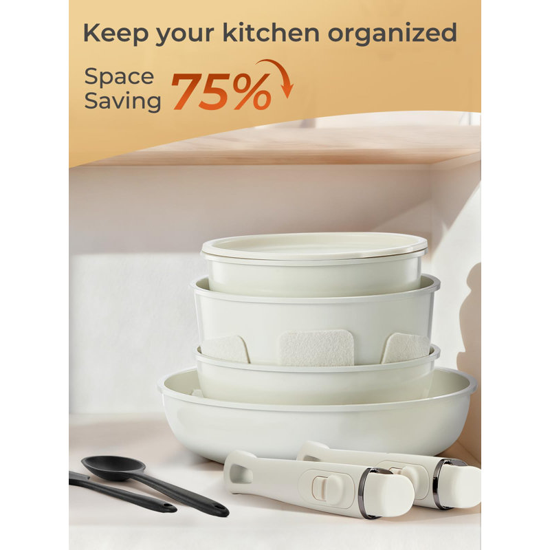 17 - Piece Aluminum Cookware Set