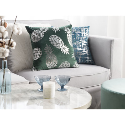 Strongylos Floral Square Cushion