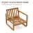 Outdoor Patio Chair With Cushions