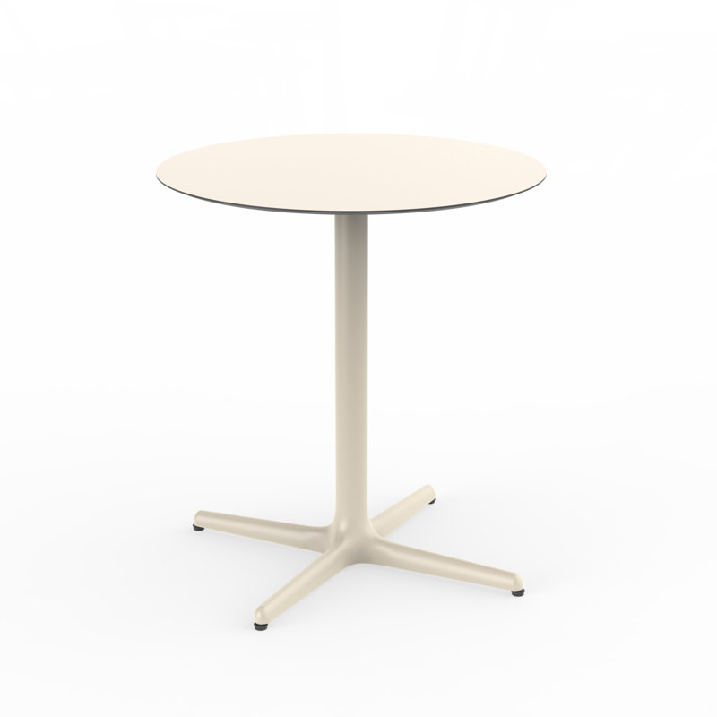 Table de salle à manger Toledo, Ivoire, H 29,53 po x L 27,56 po x l 27,56 po