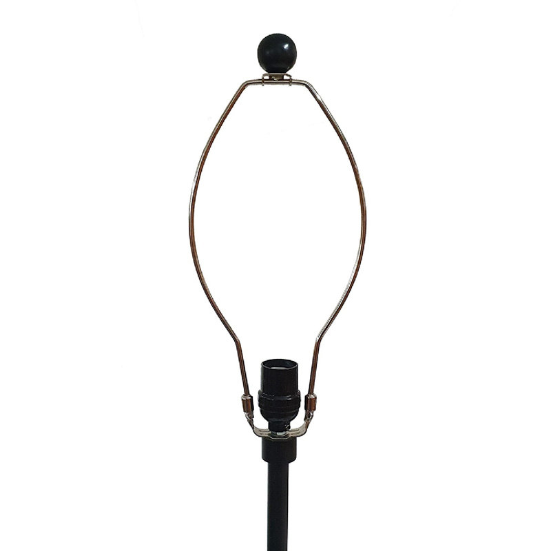 Sleek 61'' Cordless Modern Black Floor Lamp with Adjustable Drum Shade