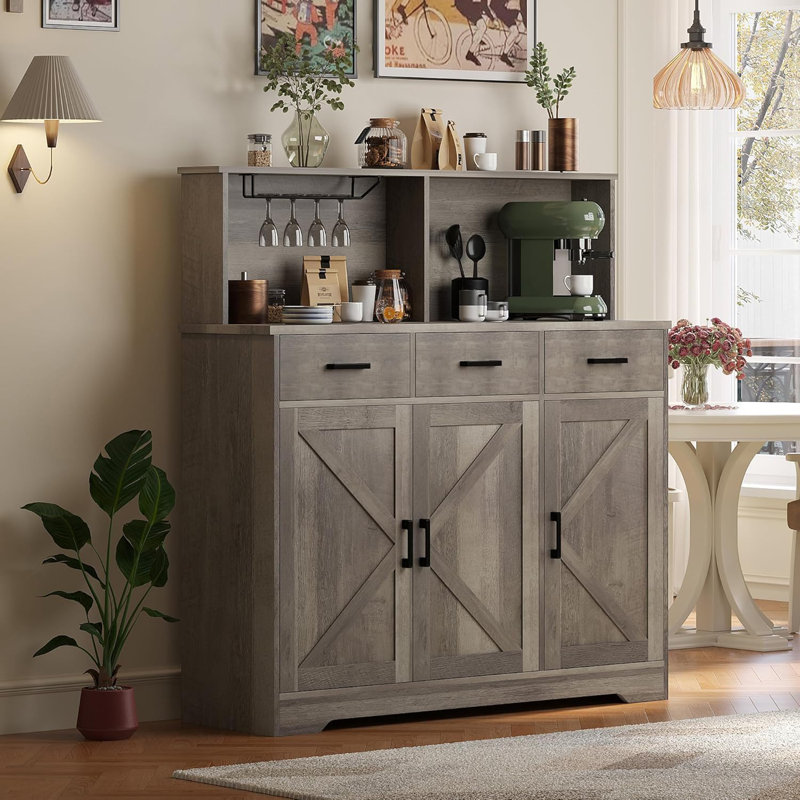 49.4cm Kitchen Pantry, Grey