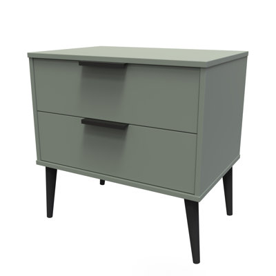 Bonnelle 58cm W Manufactured Wood Bedside Table