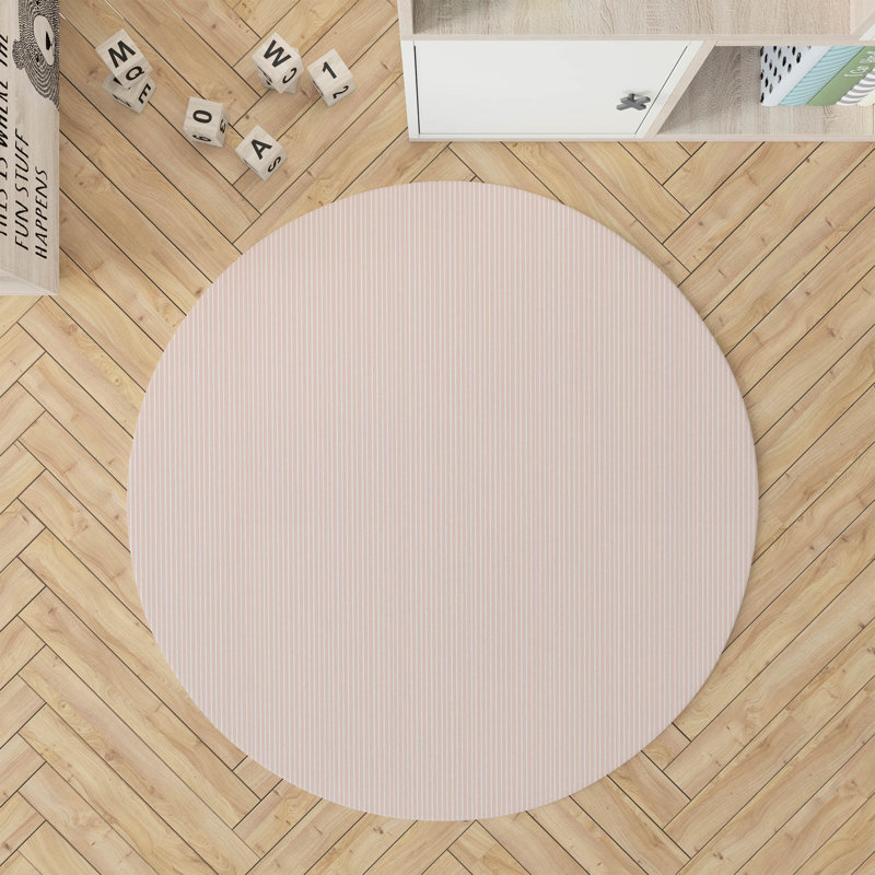 Tapis de jeu Random Stripes, Rose