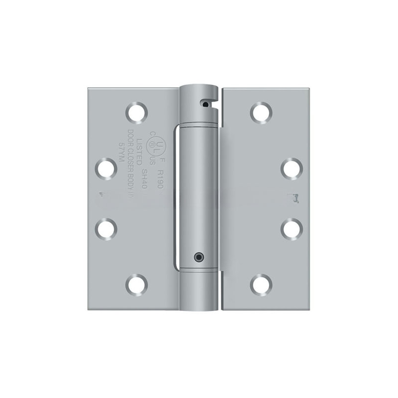 Steel Hinge, Brushed Chrome