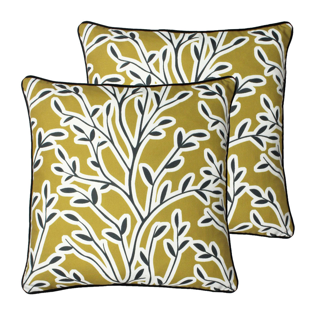 Floral Square Cushion