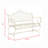 Hornellsville Metal Outdoor Bench-55039582