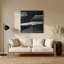 Minimalisme 69, art mural en métal noir-1199576168