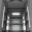 ZLINE Autograph Edition 18 in. 8.6 cu. ft. Hinge Column Freezer with Graphite Gray Interior and Polished Gold Accents-111693754-122073579
