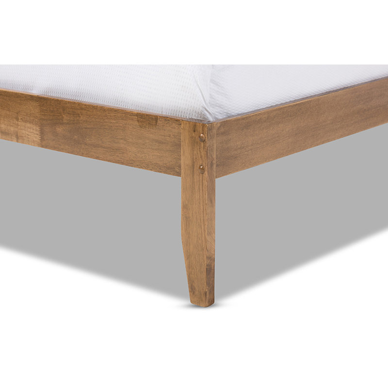 Lit plateforme en bois massif Gaspard, Grand