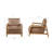 Low Profile Accent Chair