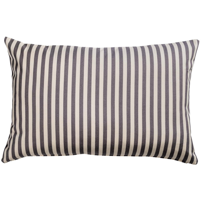Striped Cushion, 58x38cm, Synthetic filled