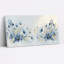 Ensemble de 1 tableau mural aquarelle florale bleue-279608254