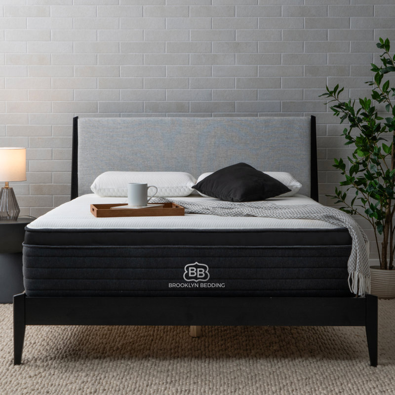 Brooklyn Bedding Select Gel Memory Foam Hybrid Mattress, King, 12"