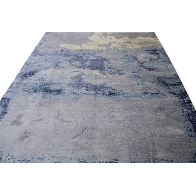 Yasari One-of-a-Kind 8.10x11.10 Area Rug Blue