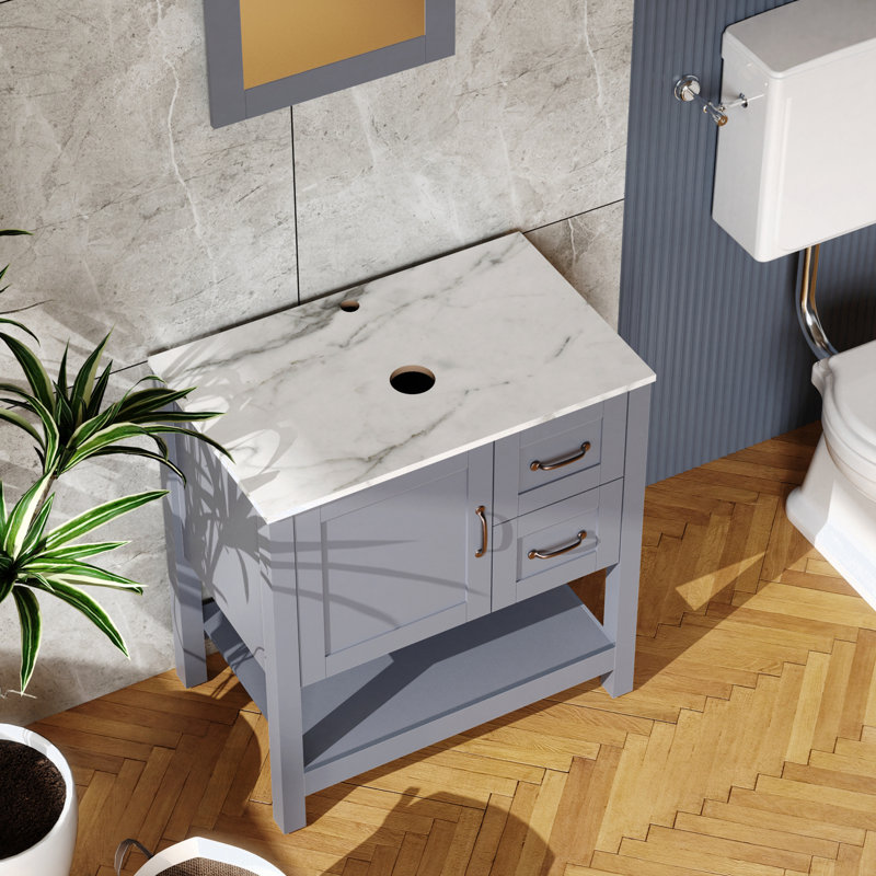 Robinann 30'' Bathroom Vanity with Top