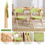 Chaise rembourrée empilable rembourrée et rembourrée-114115397
