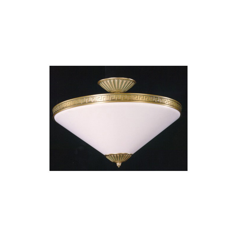 Beahm Acrylic Semi Flush Mount