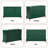 3-Door Cabinet with Powder Coated Metal Feet-109188325