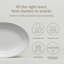 Over&Back Rimmed Oval Serving Platter-99296523