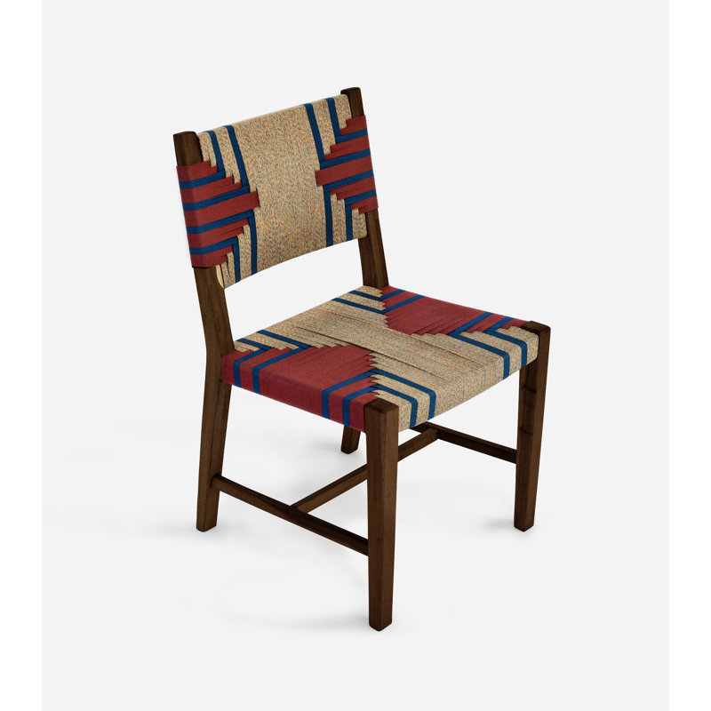 Monimbo 17'' H Side Chair, Coffee/Momotombo Pattern