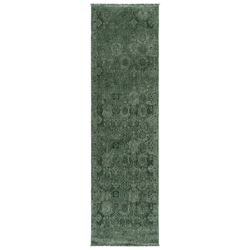 Vitnage Overdye 806 Performance Fabric Oriental Rug, Runner 2'3" x 8'