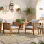 Ensemble de deux fauteuils d'extérieur avec coussins-1320055373
