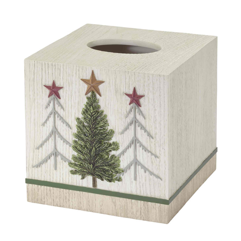 Trees Bath Avanti Linens Tissue Cover