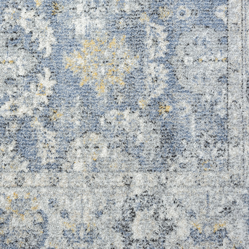 Tapis bleu czerwinski, Tapis de couloir 2 pi 3 po x 7 pi 3 po