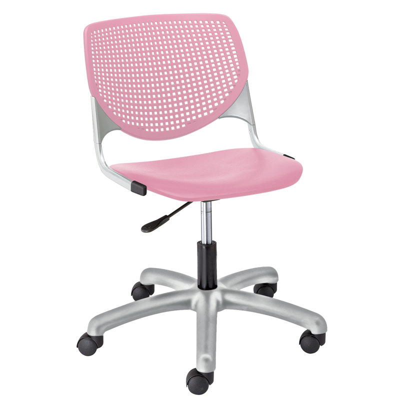 Kool Task Chair, Pink, White