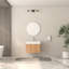 Meuble-lavabo de 24 po de couleur, fixé au mur pour les petites salles de bain, conception minimaliste, lavabo, contreplaqué, poignées, couleur à assemblage rapide avec espaces compacts intégrés, esthétique moderne, lavabo,-1551173964