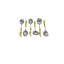 Gilcrease 6 Piece Stainless Steel Hostess Set-1106782566