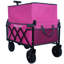 Chariot utilitaire extensible à double couche - Capacité de 100 kg (220 lb) - Chariot pliable pour le camping, l'épicerie, le jardinage et les activités de plein air-121405505