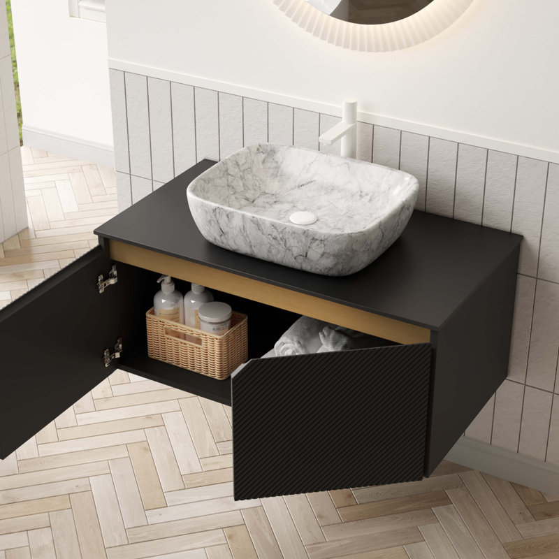 36" Bathroom Vanity With Sink