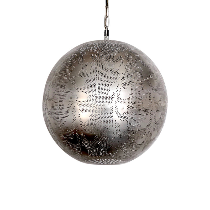 Luminaire suspendu sphère 1 lumière Joshwan