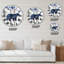 Horloge murale The Blue Bear-73176425