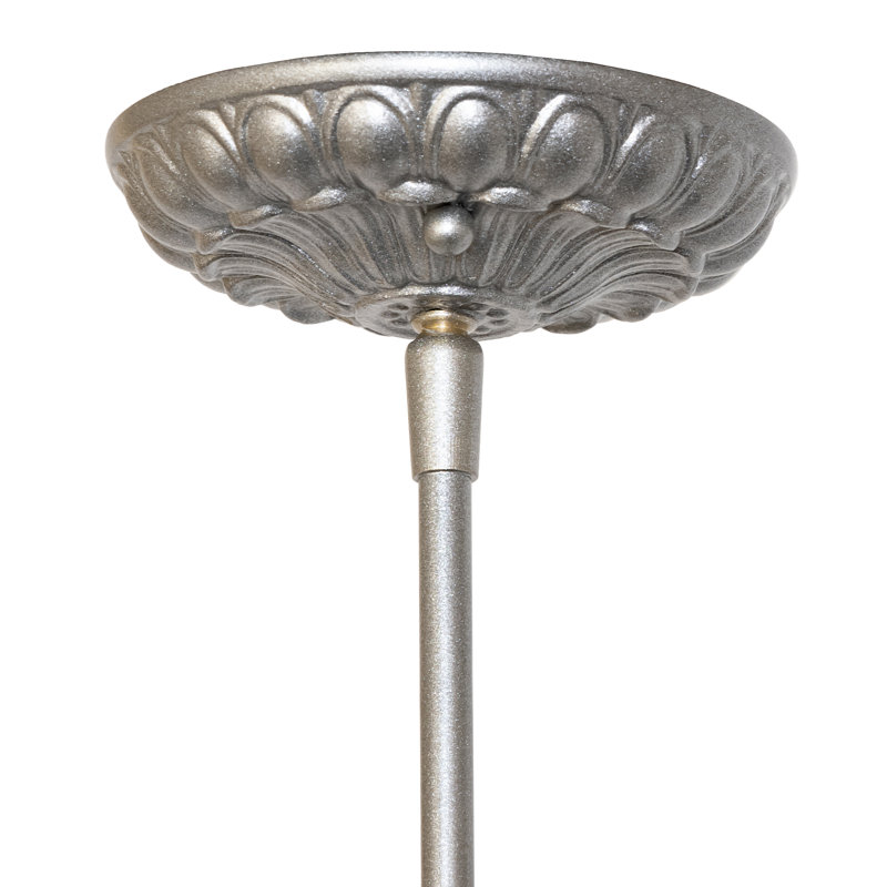 10" Wide Grand Tulip Medallion Pendant