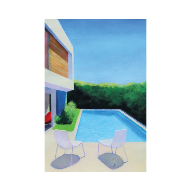 Summer Light 1 Piece Wall Art on Canvas, 30.48 cm H x 20.32 cm W x 1.905 cm D, Does Not Apply