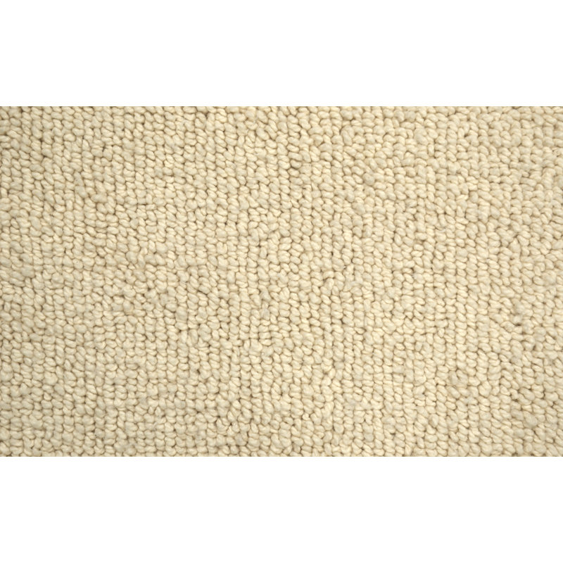Roanoke Cotton Bath Rug with Non-Slip Backing, Natural, 36"W x 36"L