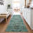 Machine Washable Indoor/Outdoor Xhevrie Green Rug-111820276