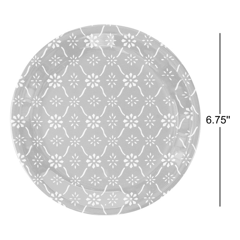 Delk 7" Melamine Appetizer Plate