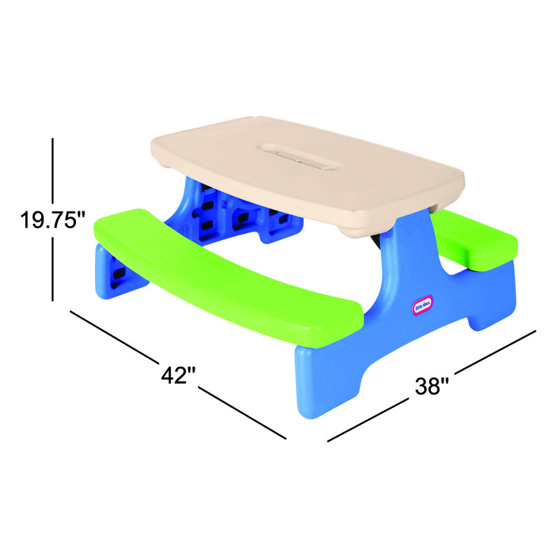 Easy Store Picnic Table with Umbrella