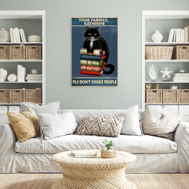 «Duante Your Fabrics Katherine», impression sur toile, H 36 po x l 24 po x P 1,25 po