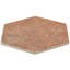 Vesuvius 8" Matte Hexagon Porcelain Floor and Wall Tile (9.84 sq. ft./case)-55920441